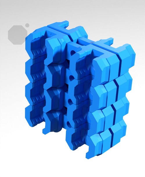 Wall Mount Offset Snaps