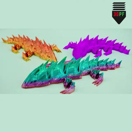 Articulated Spiny Lizard