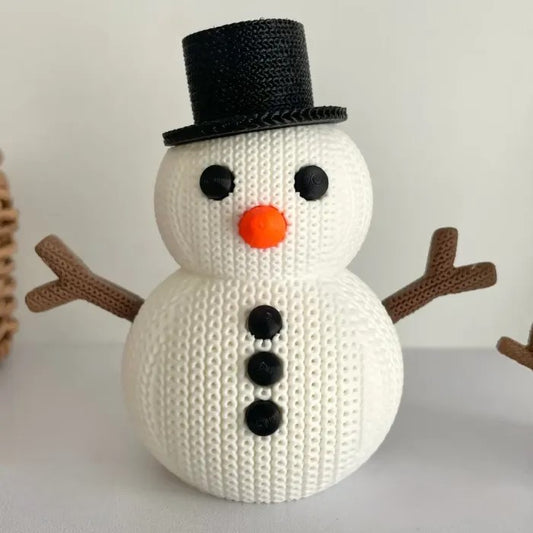 Knitted Snowman