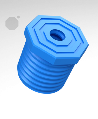 Big Thread Bolt