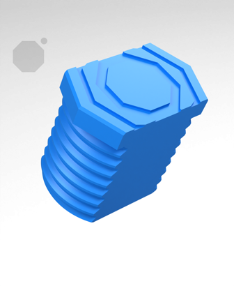 Big Thread T-Bolts