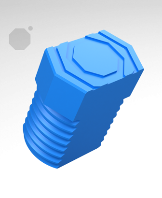 Big Thread T-Bolts