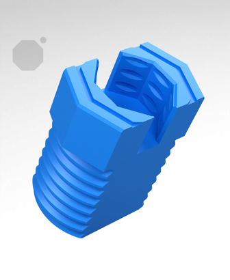 Big Thread T-Bolts