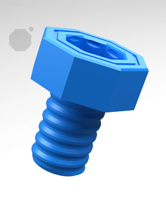 Mid Thread Bolts