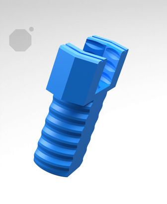 Mid Thread T-Bolt