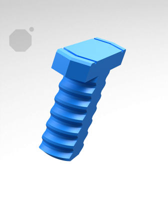 Small Thread T-Bolt