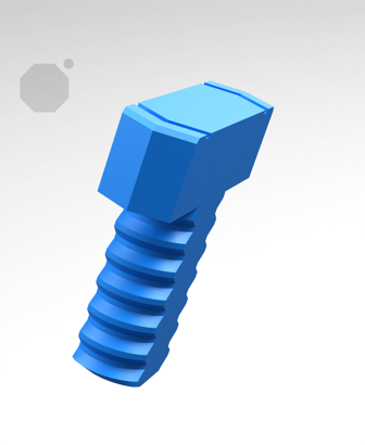 Small Thread T-Bolt