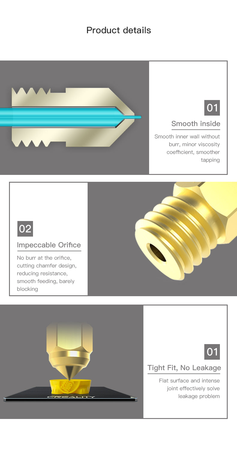 0.4mm Brass Nozzle MK-ST