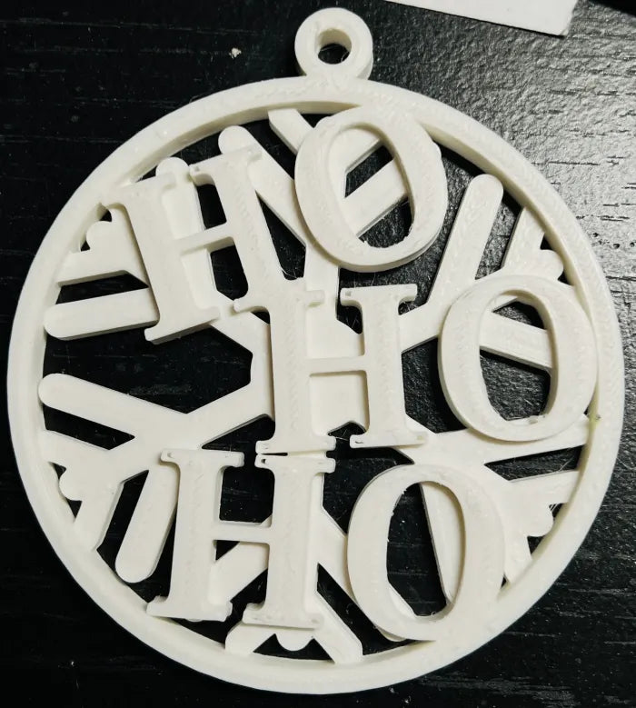 Ho Ho Ho Ornament