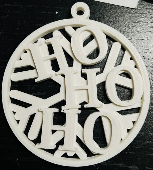 Ho Ho Ho Ornament