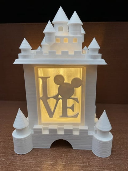 Disney Castle Lithophone Lantern