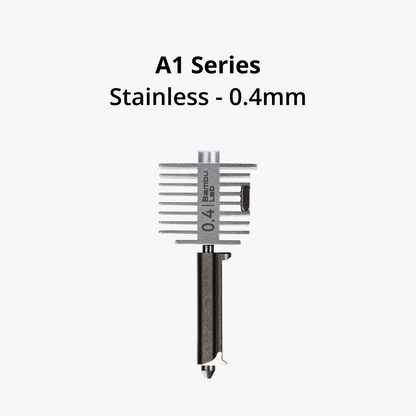 Stainless Steel Nozzle compatible with A1 mini, A1