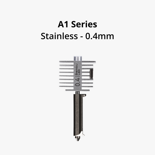 Stainless Steel Nozzle compatible with A1 mini, A1