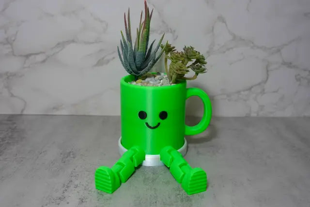 Smiley Face Planter Box