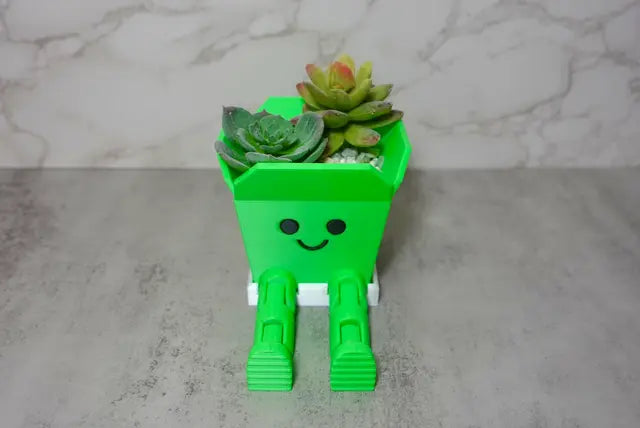 Smiley Face Planter Box