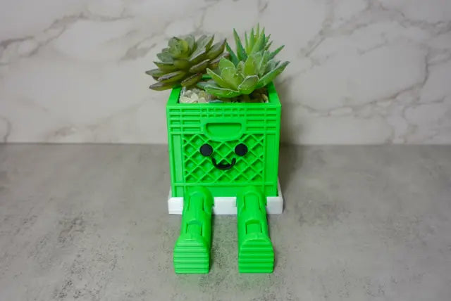 Smiley Face Planter Box
