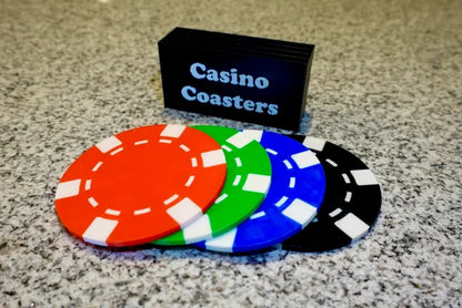 Casino Coaster Set