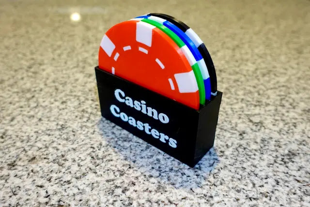 Casino Coaster Set