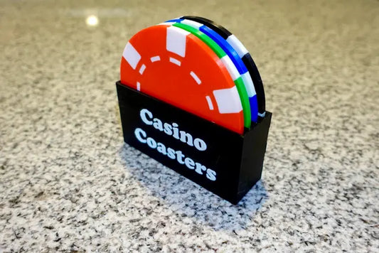 Casino Coaster Set