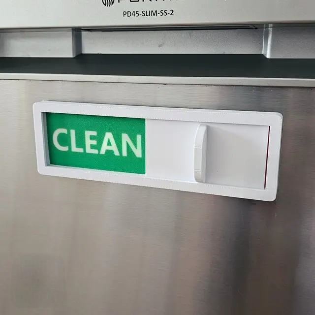 Dishwasher Sign