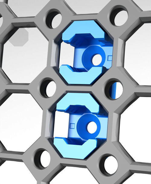 Wall Mount Offset Snaps