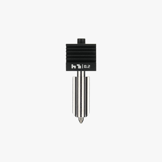 Hotend with stainless steel nozzle - 0.2 mm - H2D,P2S,H2S,H2D Pro,H2C,X2D