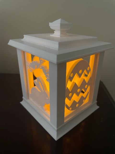 Fancy Lithophane Lantern