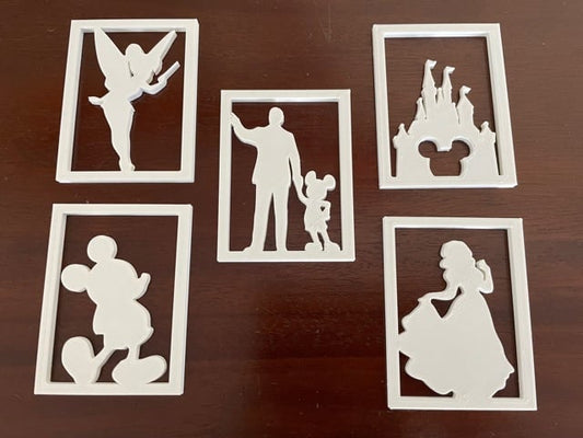 Disney Lithophane Inserts