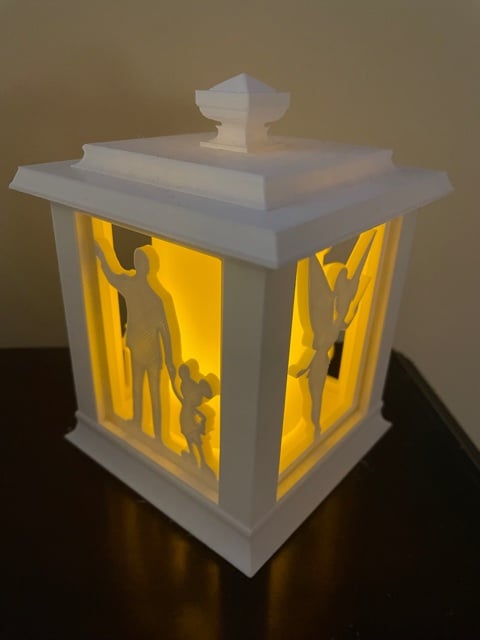 Fancy Lithophane Lantern
