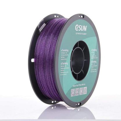 eSun eTwinkling Glitter PLA 3D Print Filament 1.75mm 1kg
