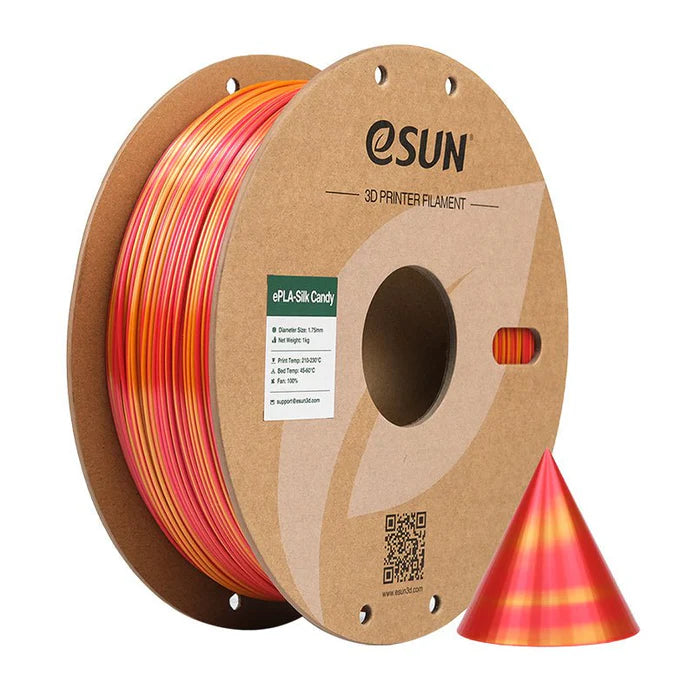 eSun Silk PLA Candy 3D Print Filament 1.75mm 1kg