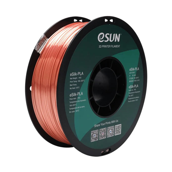 eSun Silk PLA 3D Print Filament 1.75mm 1kg
