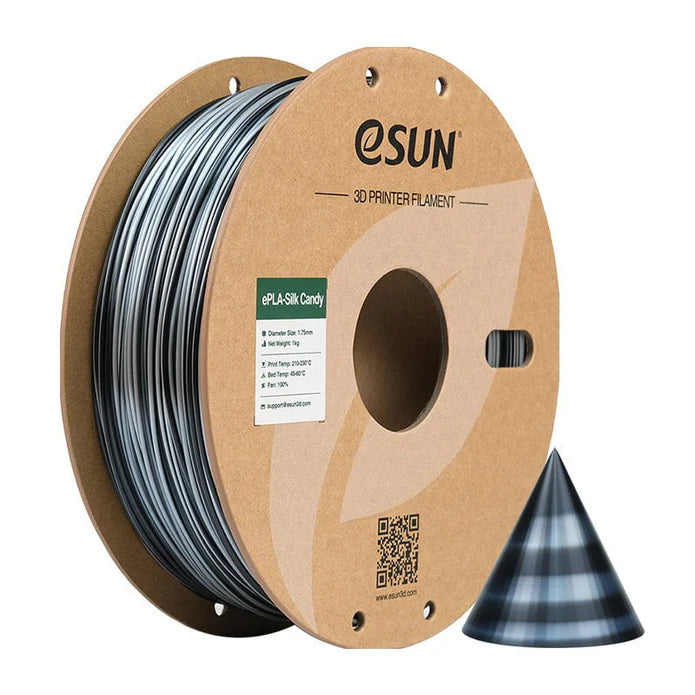 eSun Silk PLA Candy 3D Print Filament 1.75mm 1kg