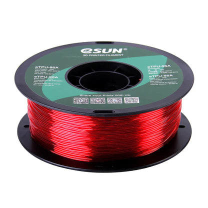 eSun TPU 95A Flexible 3D Print Filament 1.75mm 1kg