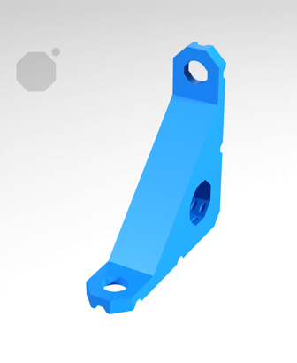 Small Thread Holes - Inside Bracket