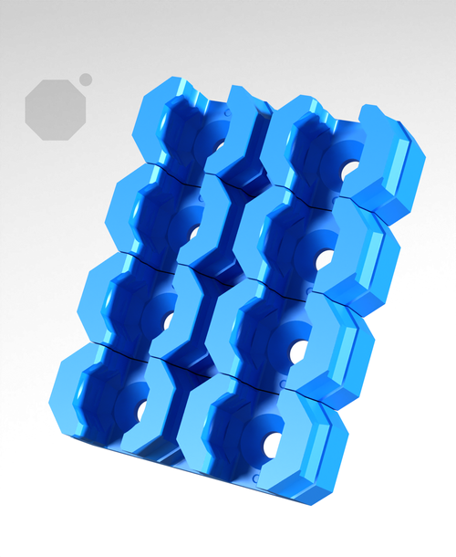 Wall Mount Offset Snaps