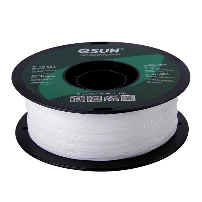 eSun TPU 95A Flexible 3D Print Filament 1.75mm 1kg