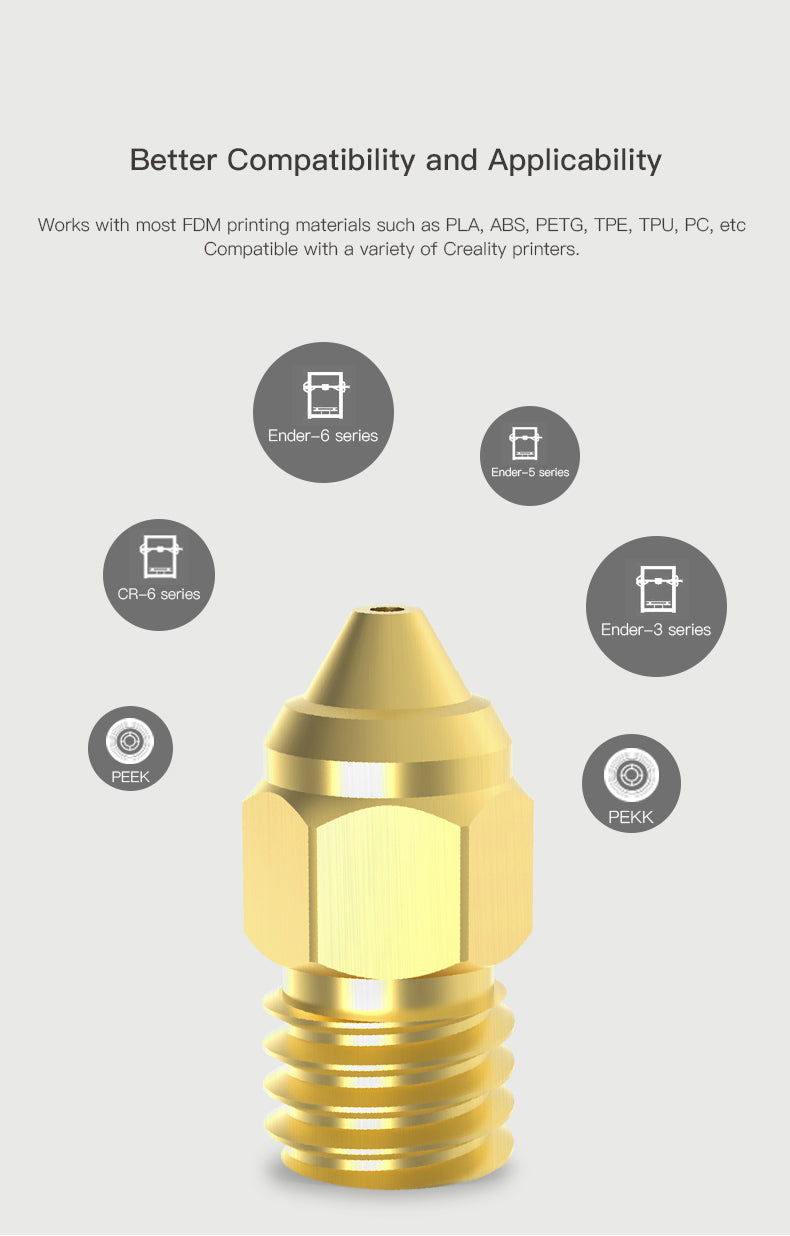 0.4mm Brass Nozzle MK-ST