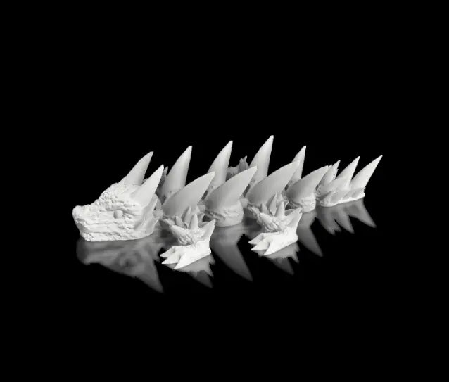 Articulated Bone Spike Dragon