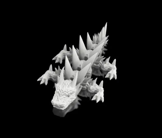 Articulated Bone Spike Dragon
