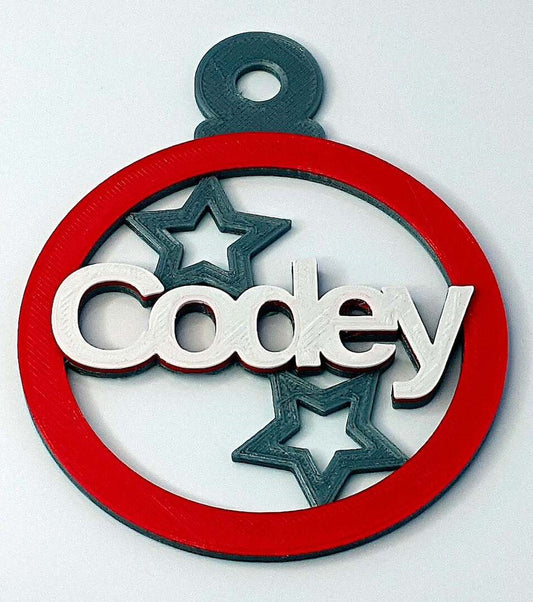 Personalised Name Bauble