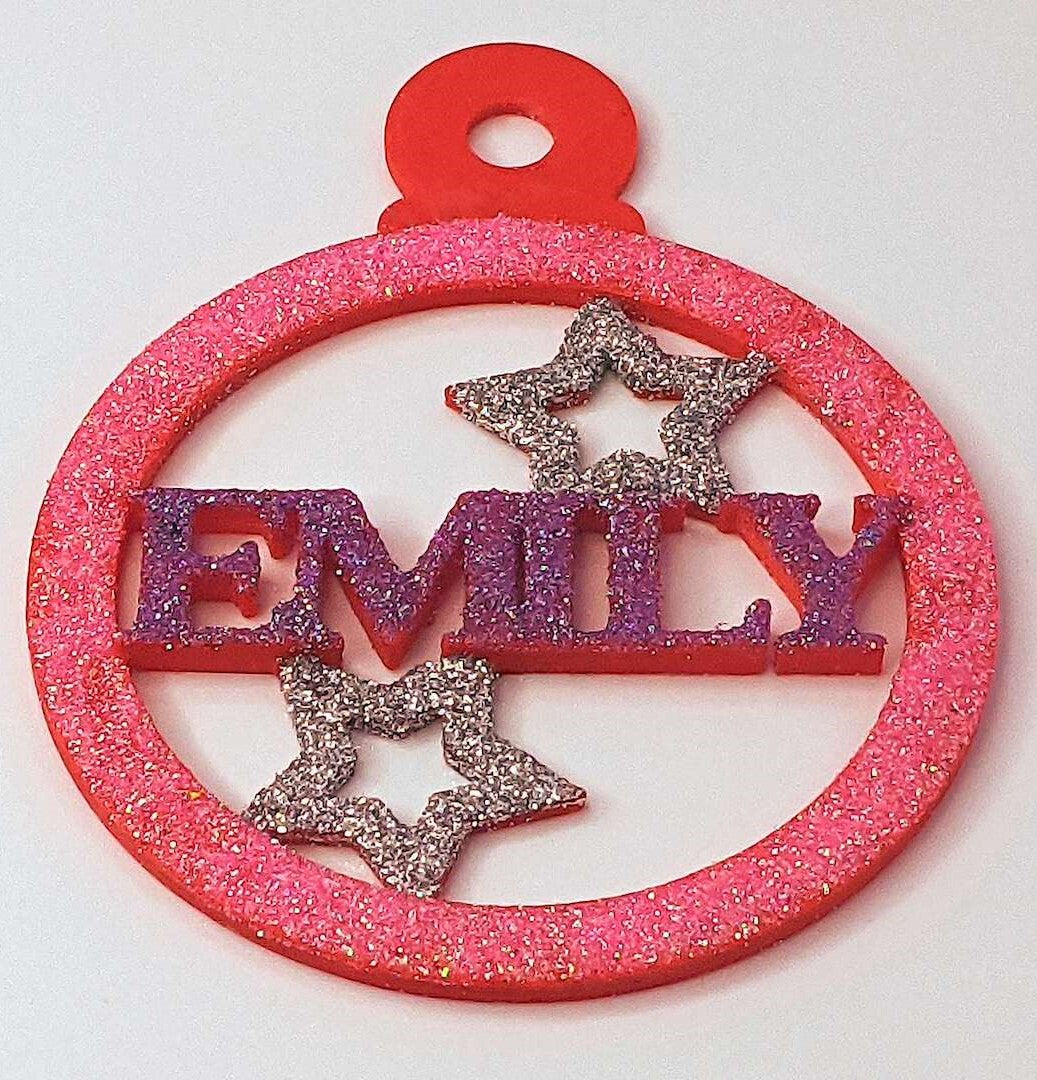 Personalised Name Bauble