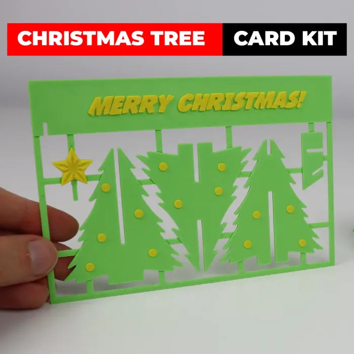 Christmas Tree Card Kit
