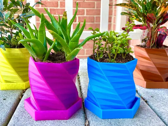 Geometric Planter Box