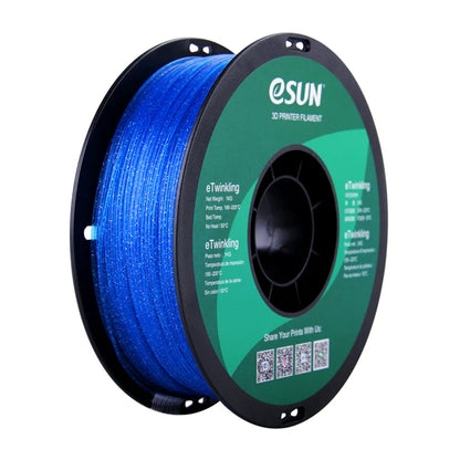 eSun eTwinkling Glitter PLA 3D Print Filament 1.75mm 1kg