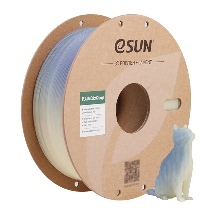 eSun PLA UV Colour Change 3D Print Filament 1.75mm 1kg