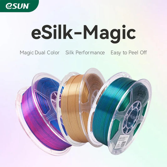 eSun eSilk-Magic Dual Colour 3D Print Filament 1.75mm 1kg