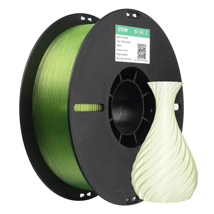 eSun PLA-Clear Rainbow 3D Print Filament 1.75mm 1kg