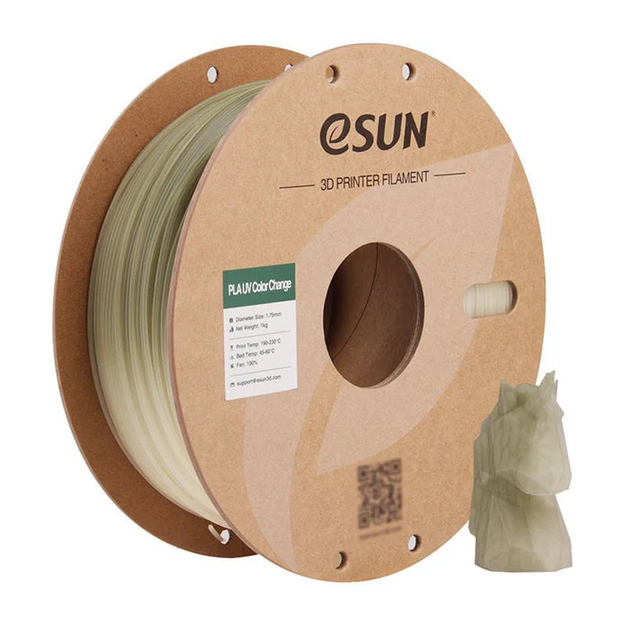 eSun PLA UV Colour Change 3D Print Filament 1.75mm 1kg