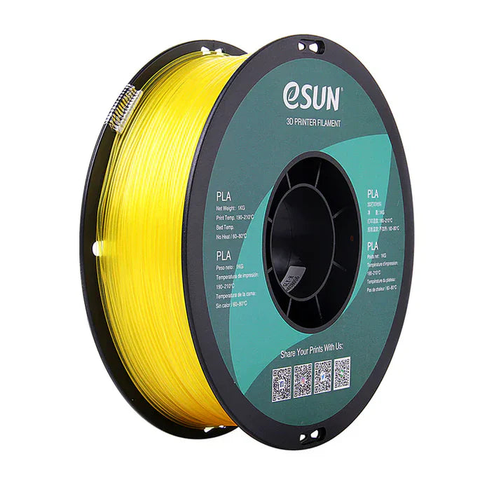 eSUN PLA Translucent 3D Filament 1.75mm 1kg
